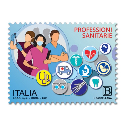 immagine Un francobollo per i sanitari